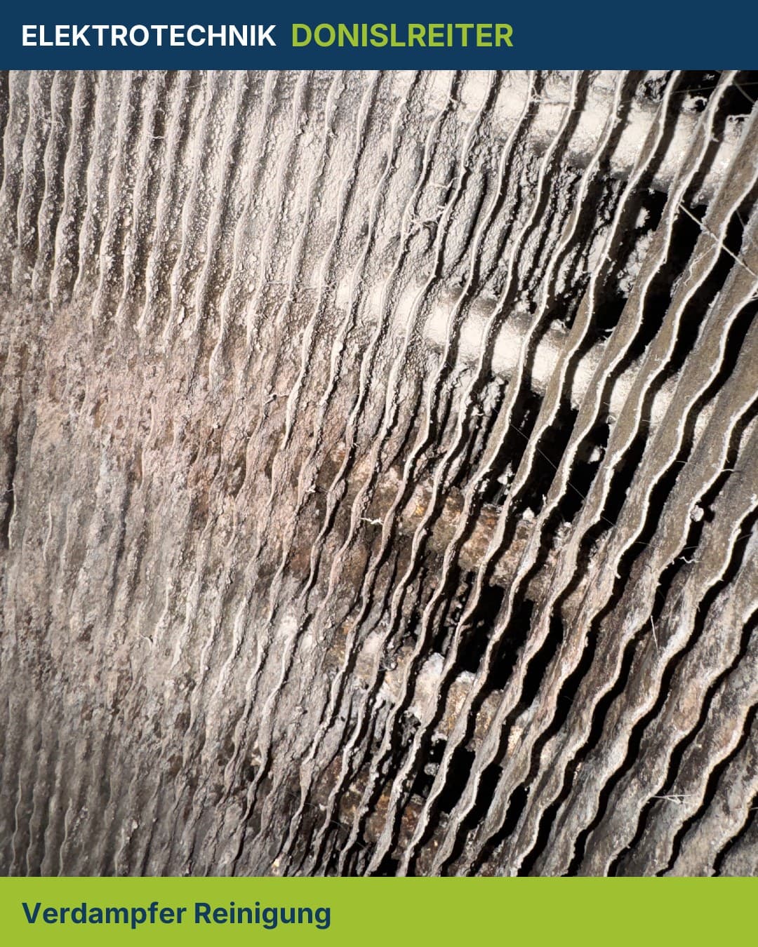Schmutziger Verdampfer = teure Energierechnung ⚡

Ablagerungen auf dem Verdampfer blockieren den Wärmeaustausch – die An