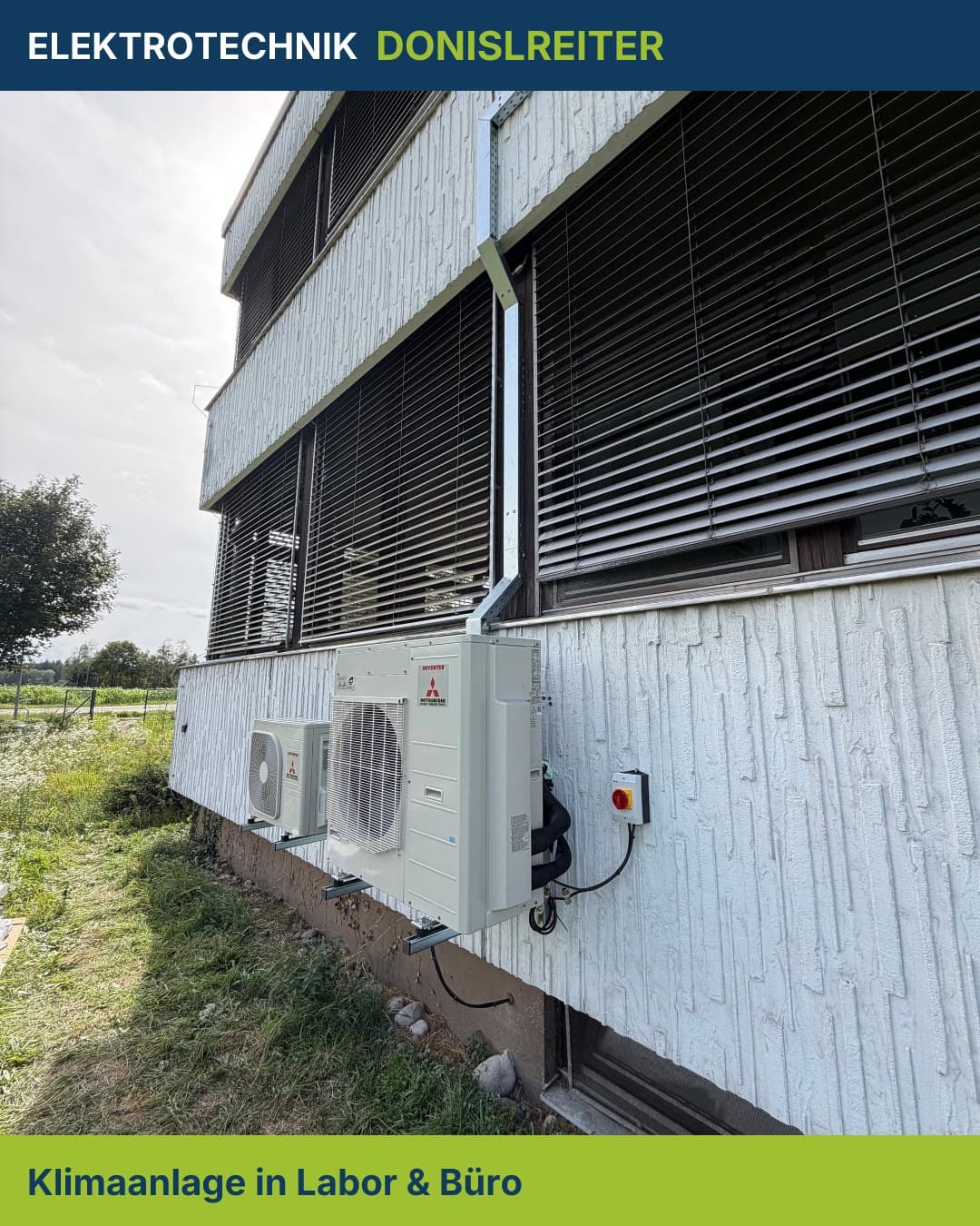 Wenn Technik und Wohlbefinden zusammenkommen. 🌡️

Klimaregelung im Labor- und Bürobereich ist mehr als Komfort – sie sc