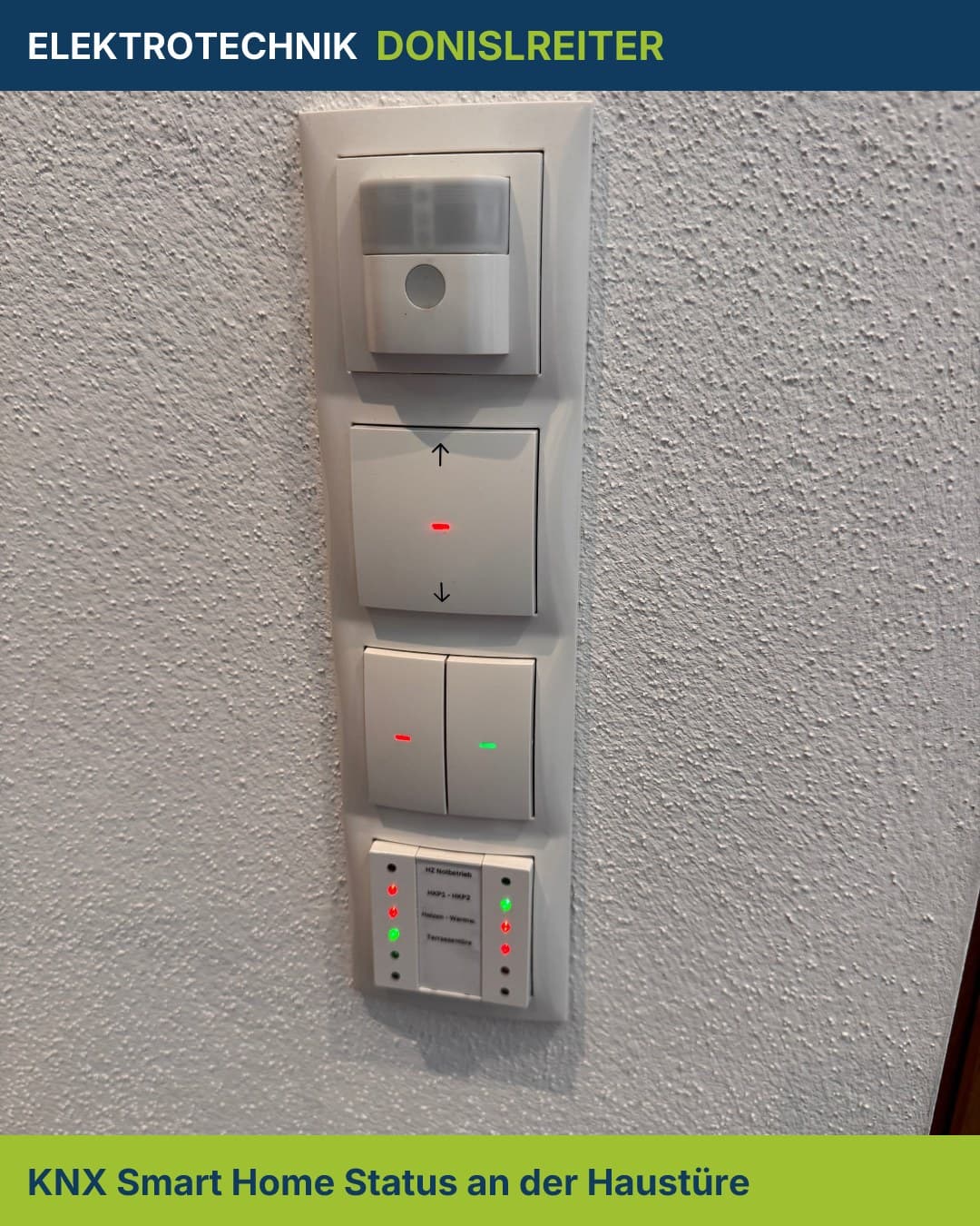 Weißt du beim Rausgehen wirklich, ob alles aus ist? 🏠

Mit KNX siehst du deinen kompletten Smart-Home-Status direkt an 