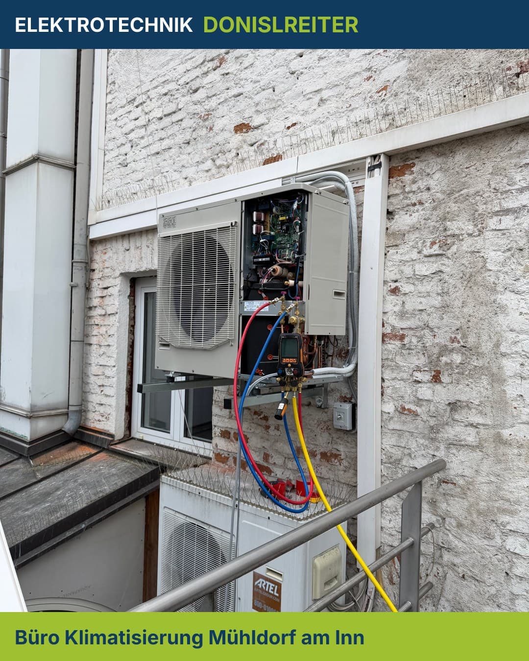 Wenn's draußen heiß wird, bleibt das Büro cool. 🌡️

Für unseren Kunden in Mühldorf am Inn haben wir eine professionelle