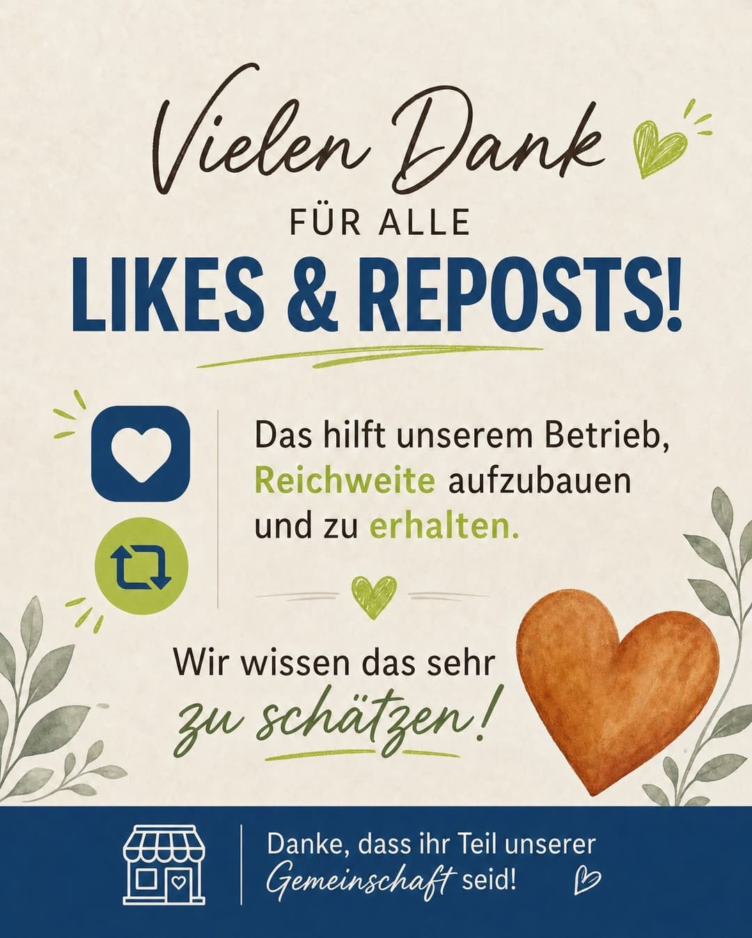 Dein Like macht den Unterschied – danke! 🙌

Je mehr ihr teilt, desto mehr Menschen profitieren von unseren Tipps zu Sma
